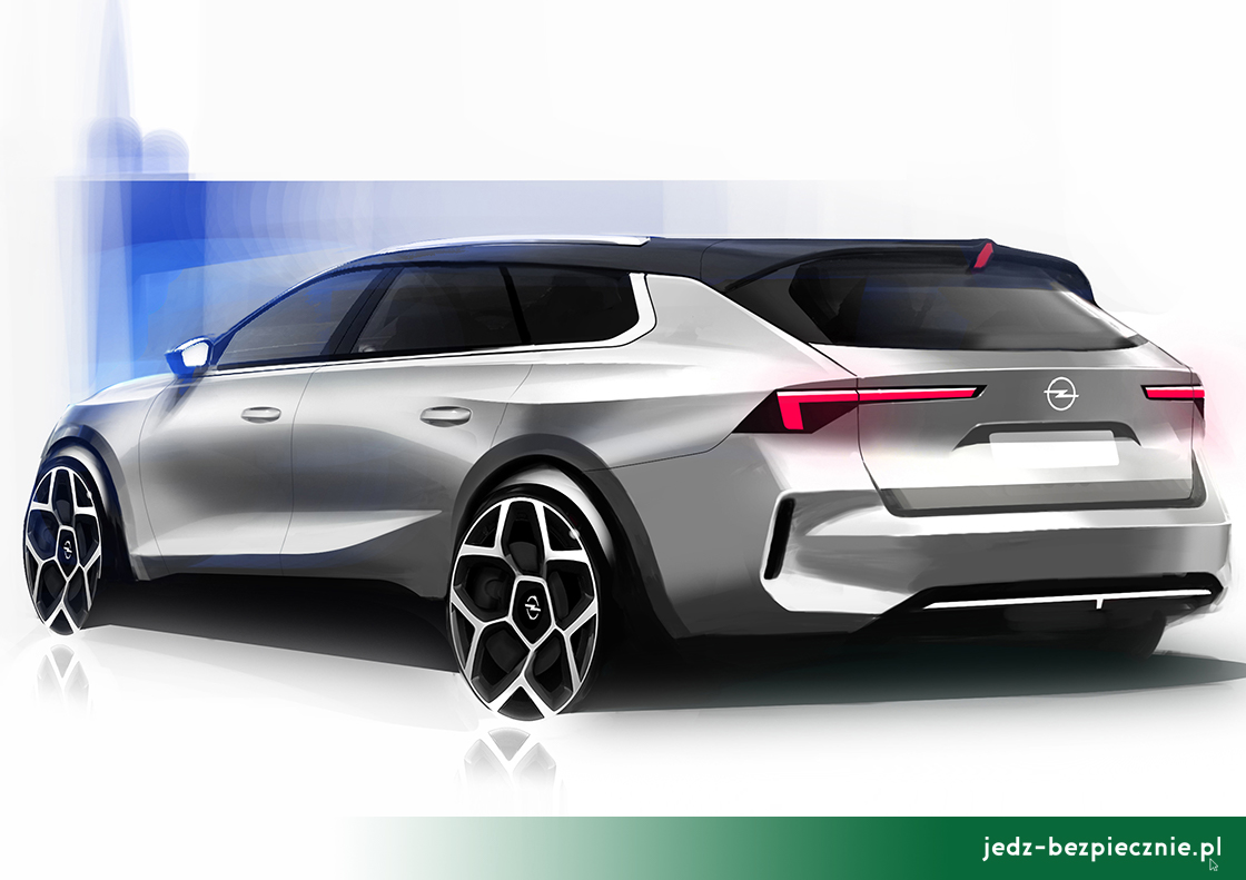 Premiera tygodnia - Opel Astra Sports Tourer - szkic auta
